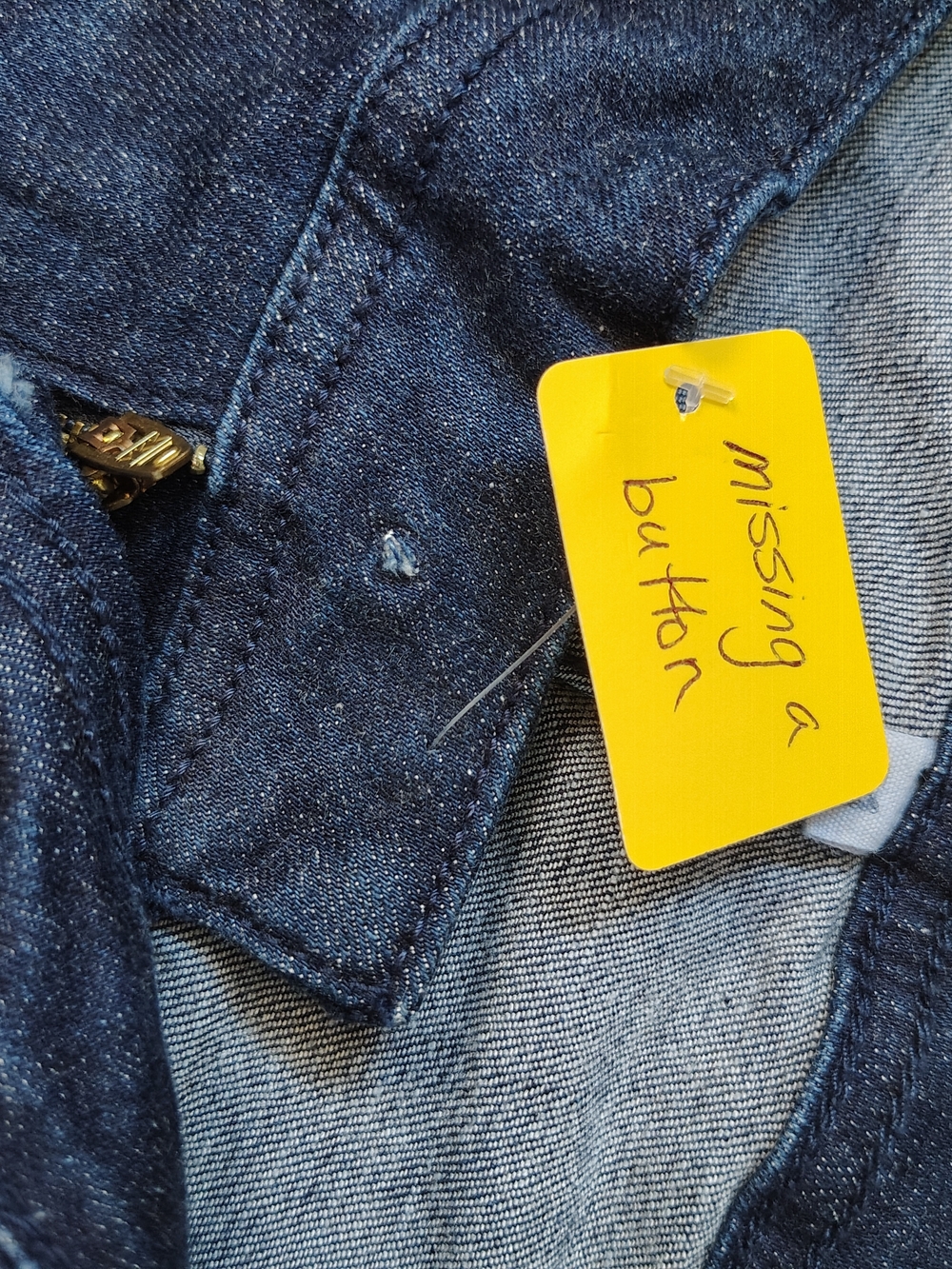 Nwt Morrison The Confidant Dark Wash Straight Leg Jeans - Navy Blue - Picture 3 of 8